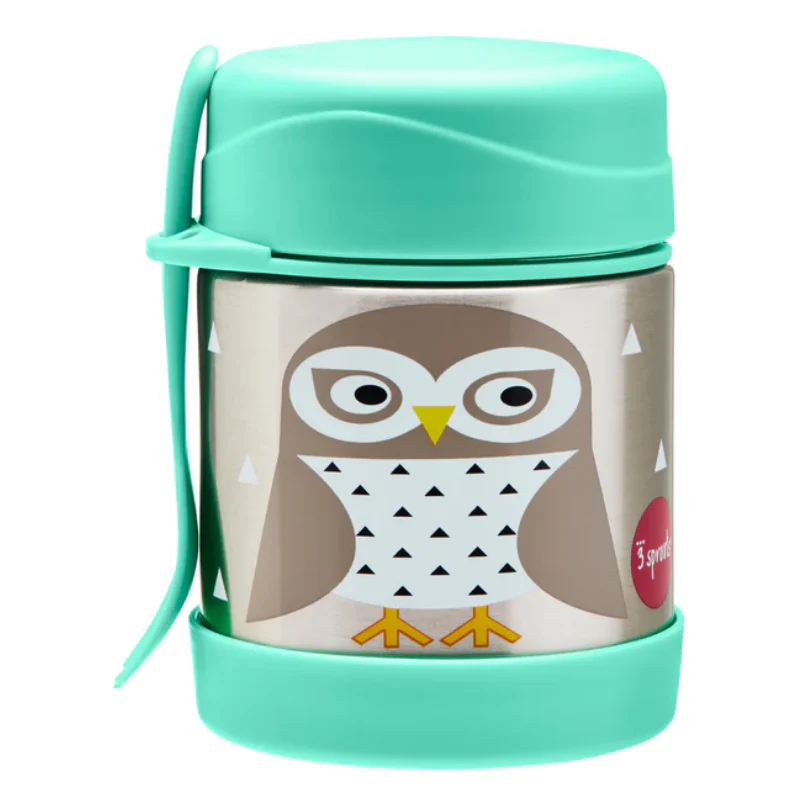 Stainless Steel Food Jar & Spork - Image 3