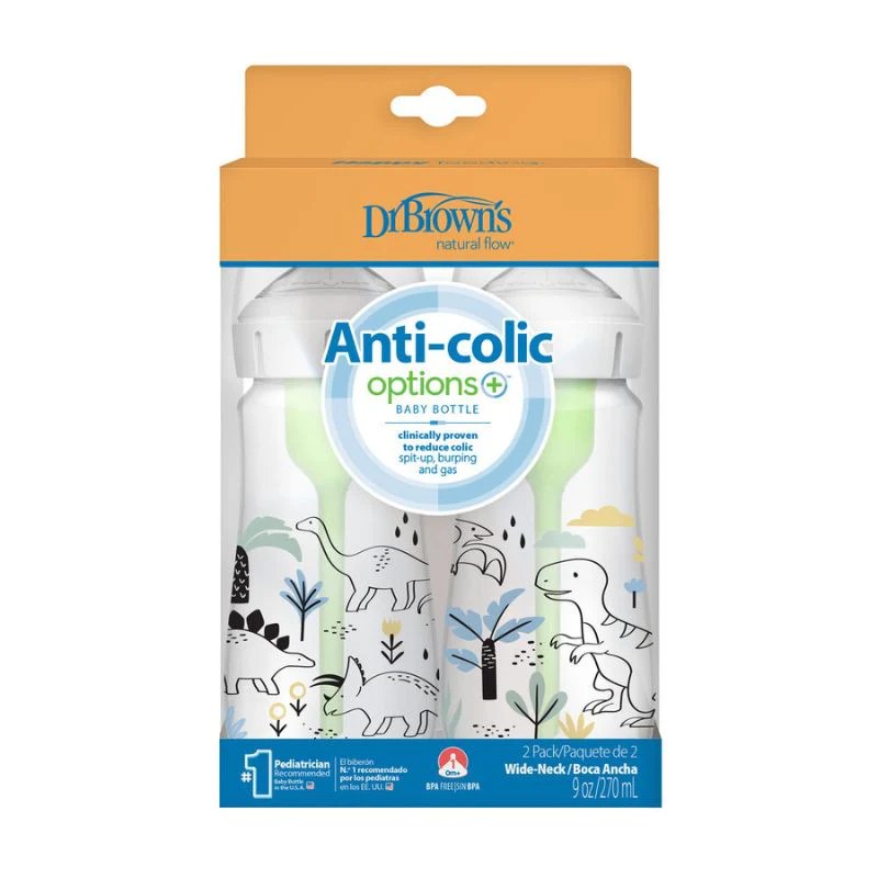 9oz Options+ Wide Neck Bottle - 2 Pack - Image 3