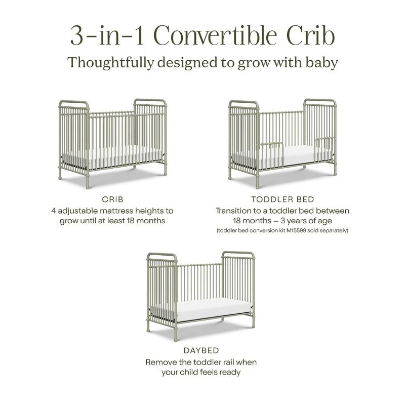 Abigail 3-in-1 Convertible Crib - Image 21
