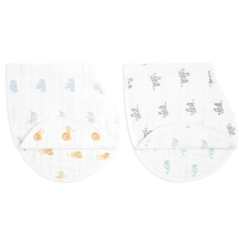 Organic Cotton Burpy Bibs - 2 Pack - Image 4