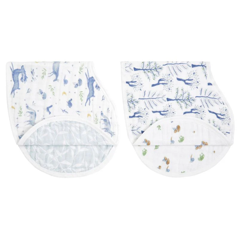Organic Cotton Burpy Bibs - 2 Pack - Image 7