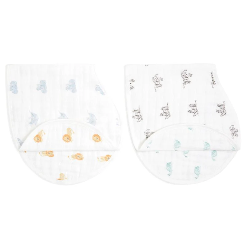 Organic Cotton Burpy Bibs - 2 Pack - Image 9