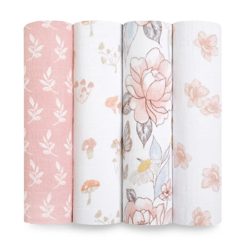 Organic Muslin Swaddle Blankets - Image 3