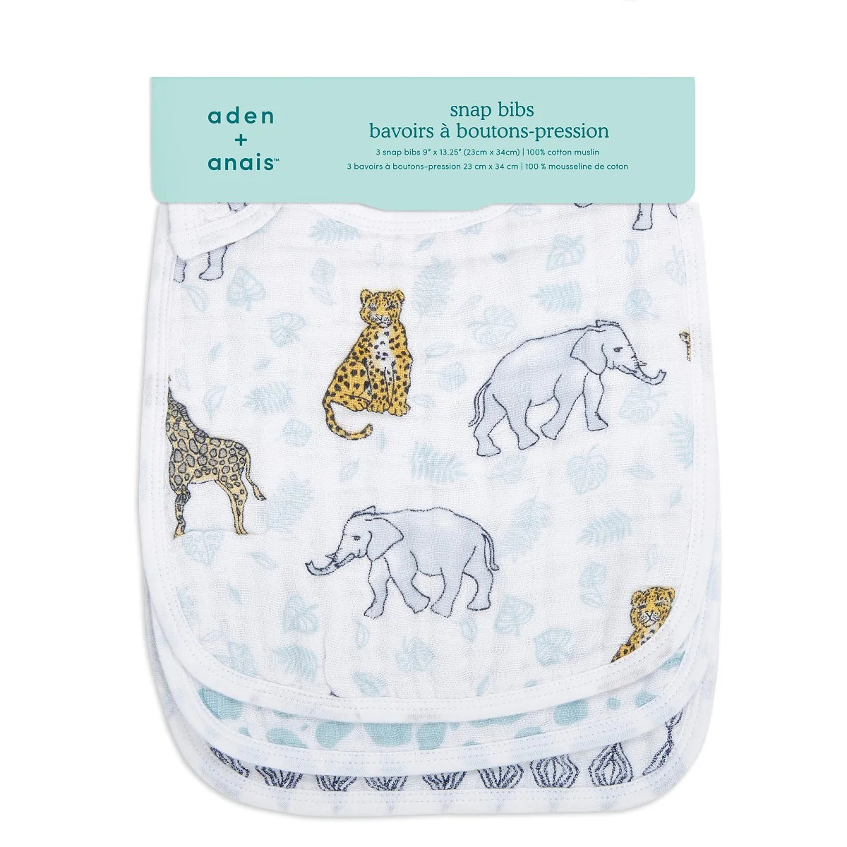 Snap Drool Bibs - 3 Pack - Image 30