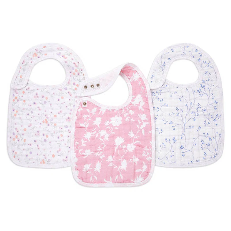 Snap Drool Bibs - 3 Pack - Image 38