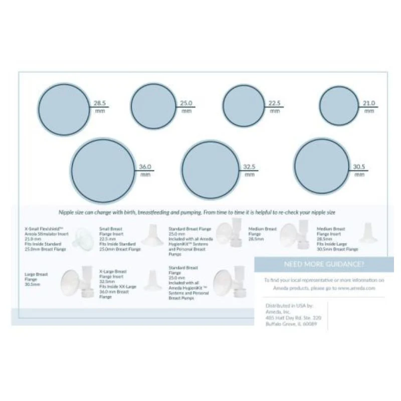 CustomFit Breast Pump Flanges - Medium (28.5mm) - Image 3