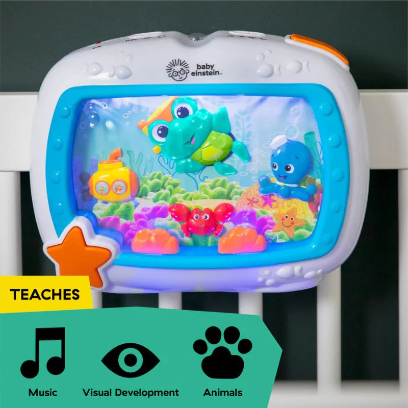 Sea Dreams Soother Musical Crib Toy and Sound Machine - Image 3