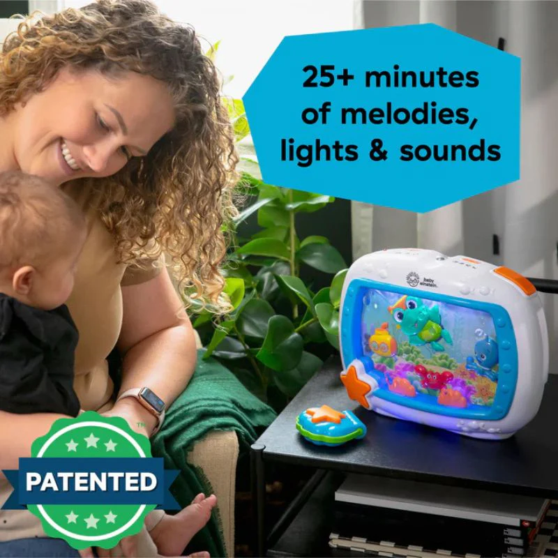 Sea Dreams Soother Musical Crib Toy and Sound Machine - Image 8
