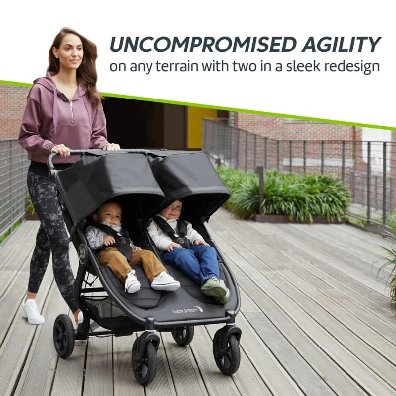 City Mini GT2 Double Stroller - Jet - Image 4