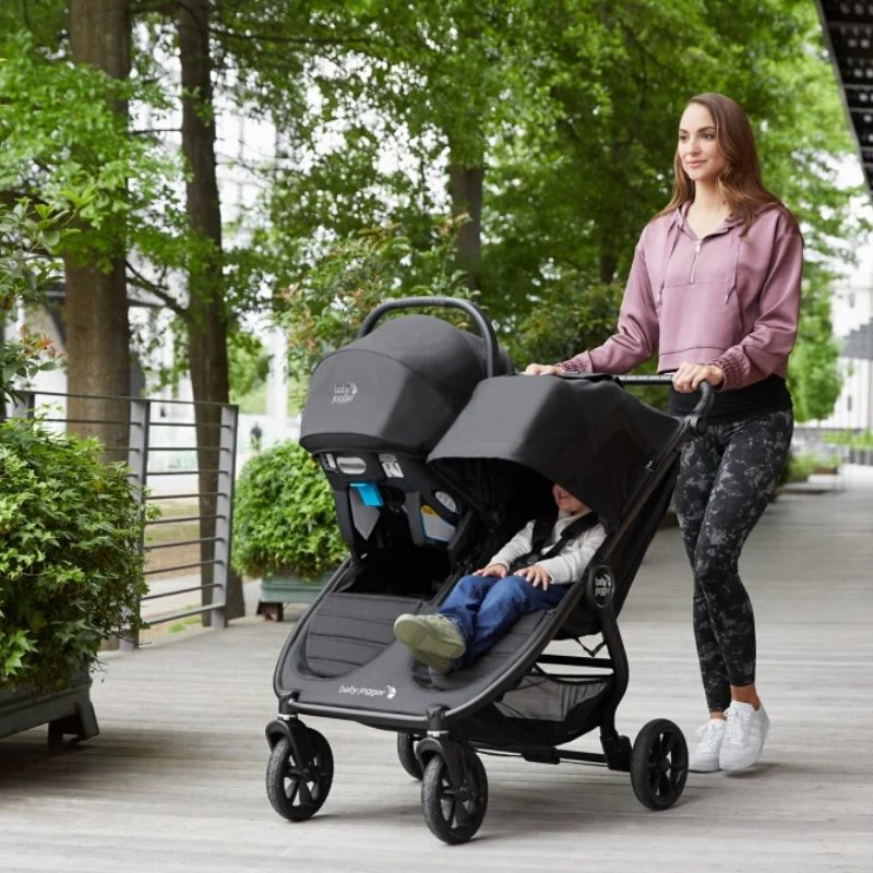 City Mini GT2 Double Stroller - Jet - Image 9