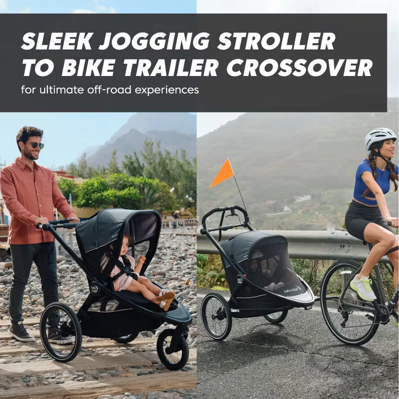 City Prix Jogger x Bike Trailer x Shield Bundle - Image 2