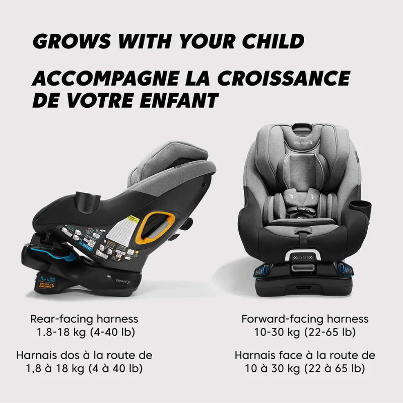 City Turn Rotating Convertible Car Seat - Image 8