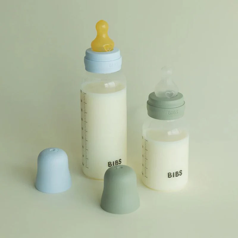Baby Plastic Bottle Complete Set - Silicone - Image 4