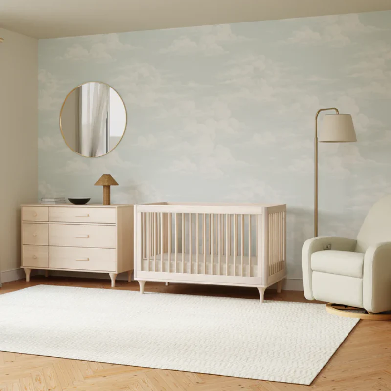 Lolly 3-in-1 Convertible Crib with Toddler Bed Conversion Kit - Image 41