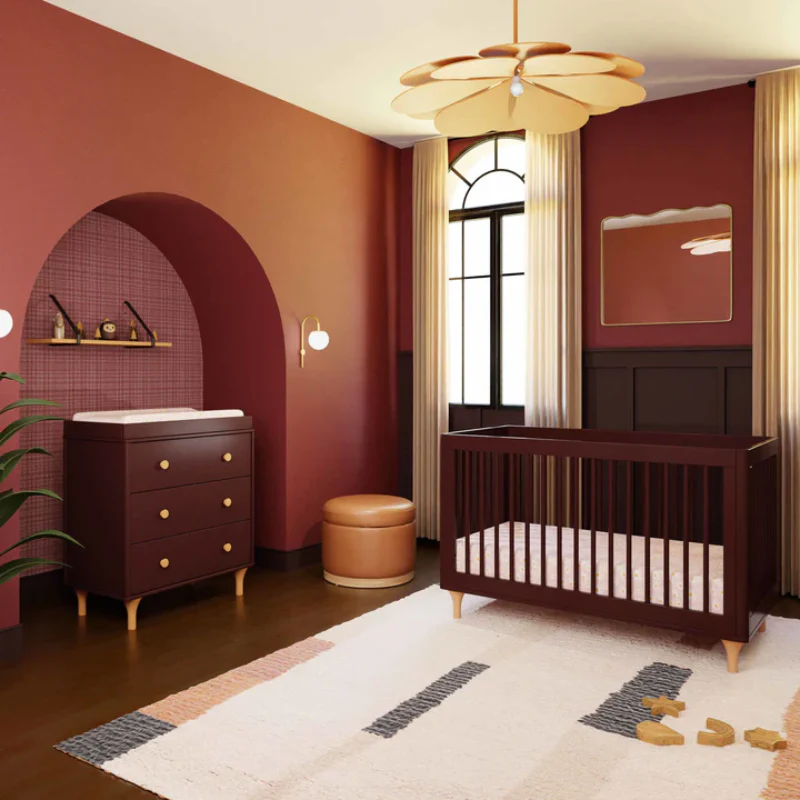 Lolly 3-in-1 Convertible Crib with Toddler Bed Conversion Kit - Image 7