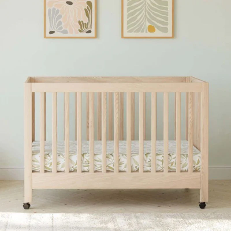 Maki Portable Folding Crib with Toddler Bed Conversion Kit - Image 18