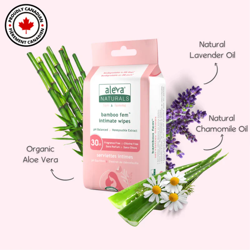 Bamboo Fem Intimate Wipes - Image 3