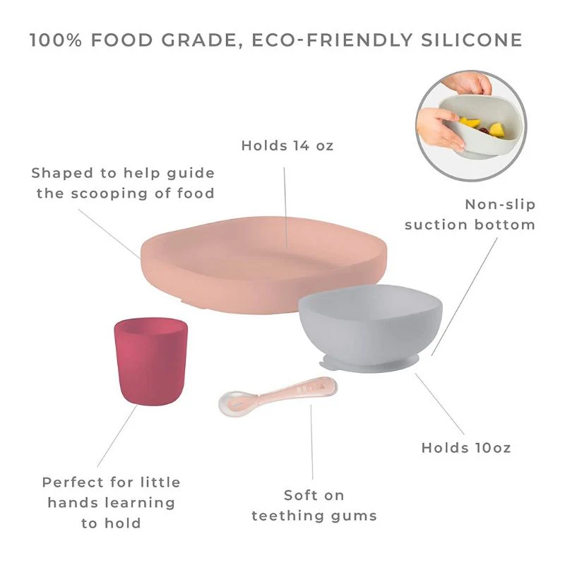 Silicone Suction 4-Piece Meal Set - Image 5
