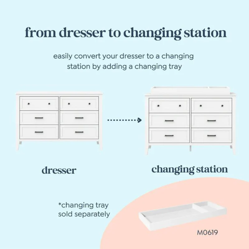 Beau 6-Drawer Dresser - Image 16
