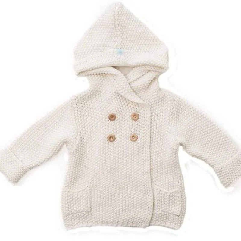 Crochet Knit Hoodie - Image 11