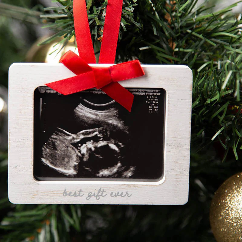 Best Gift Ever Sonogram Ornament - Image 4