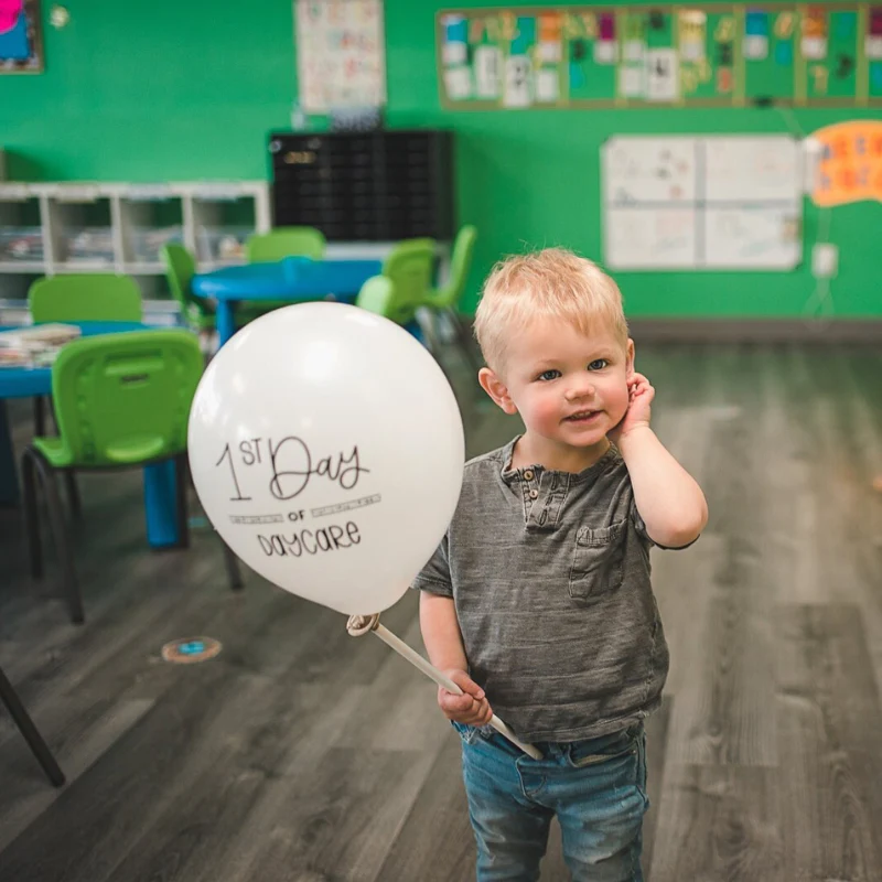 Balloon - First Day of Daycare - Image 3