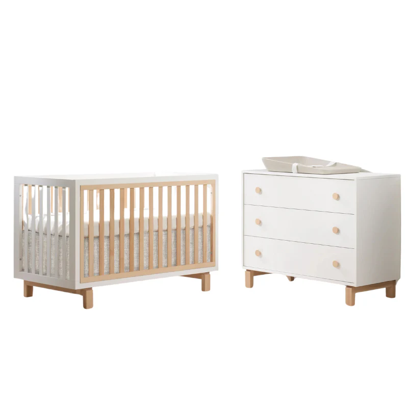 Bjorn Convertible Crib and 3-Drawer Dresser Combo - Image 4