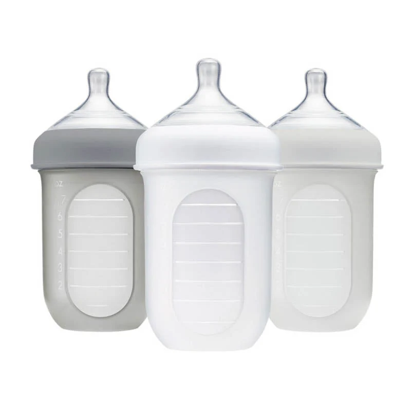 NURSH 8oz Collapsible Silicone Pouch Bottle - 3 Pack - Image 10