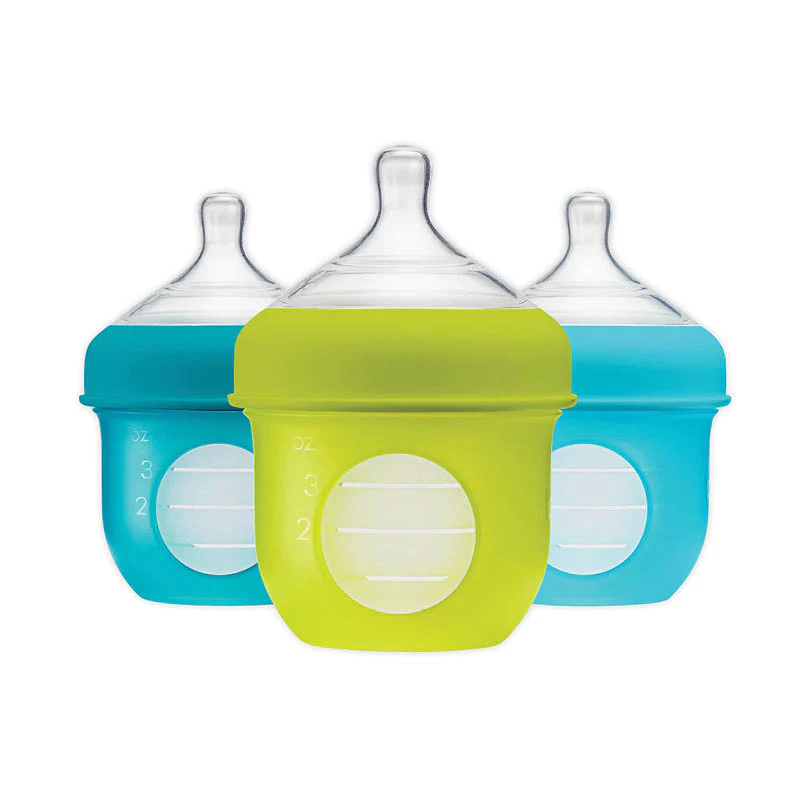 NURSH Silicone Bottle 3 Pack - 4oz - Image 2