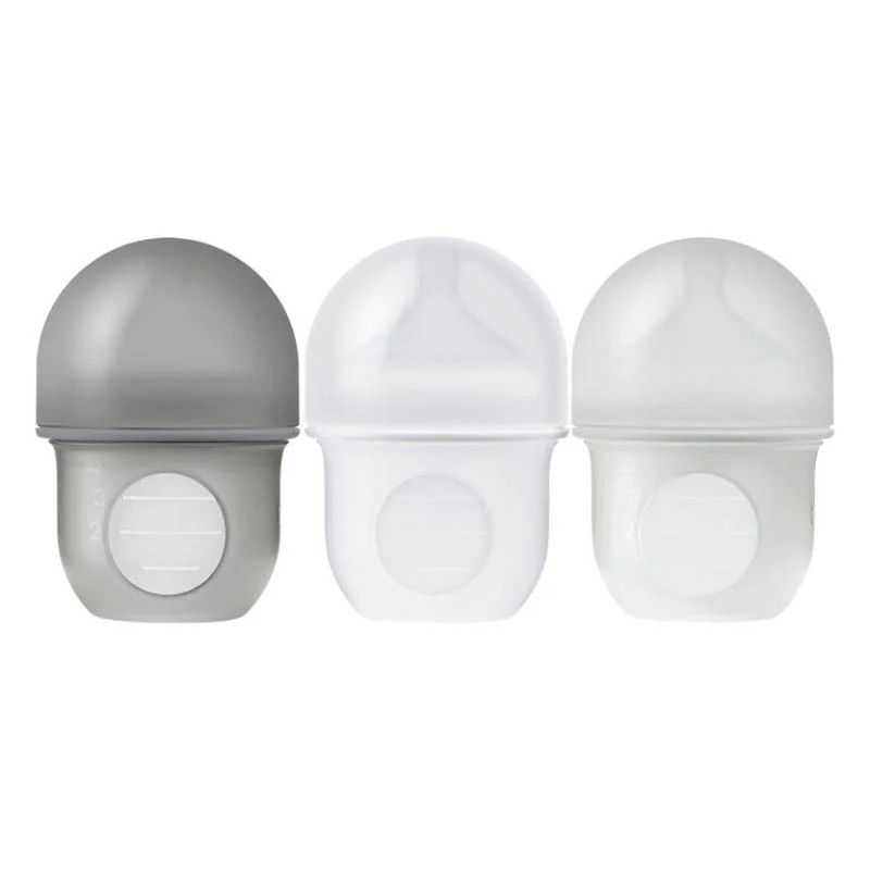 NURSH Silicone Bottle 3 Pack - 4oz - Image 5