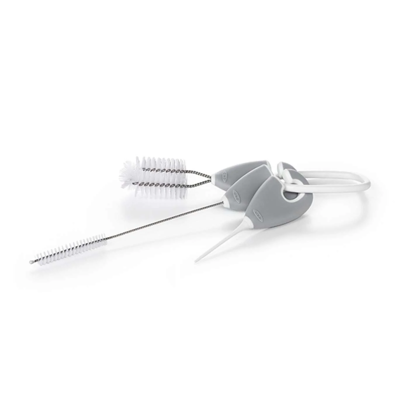 Cleaning Set For Straw & Sippy Cups - Grey - Image 3