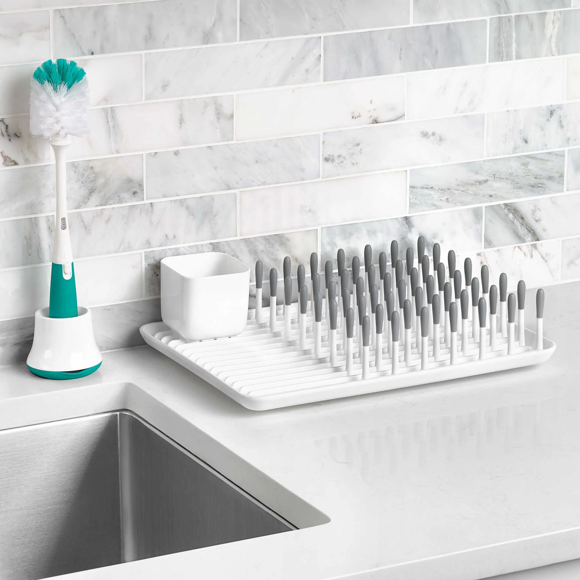 Bottle Drying Rack - Grey - Image 3