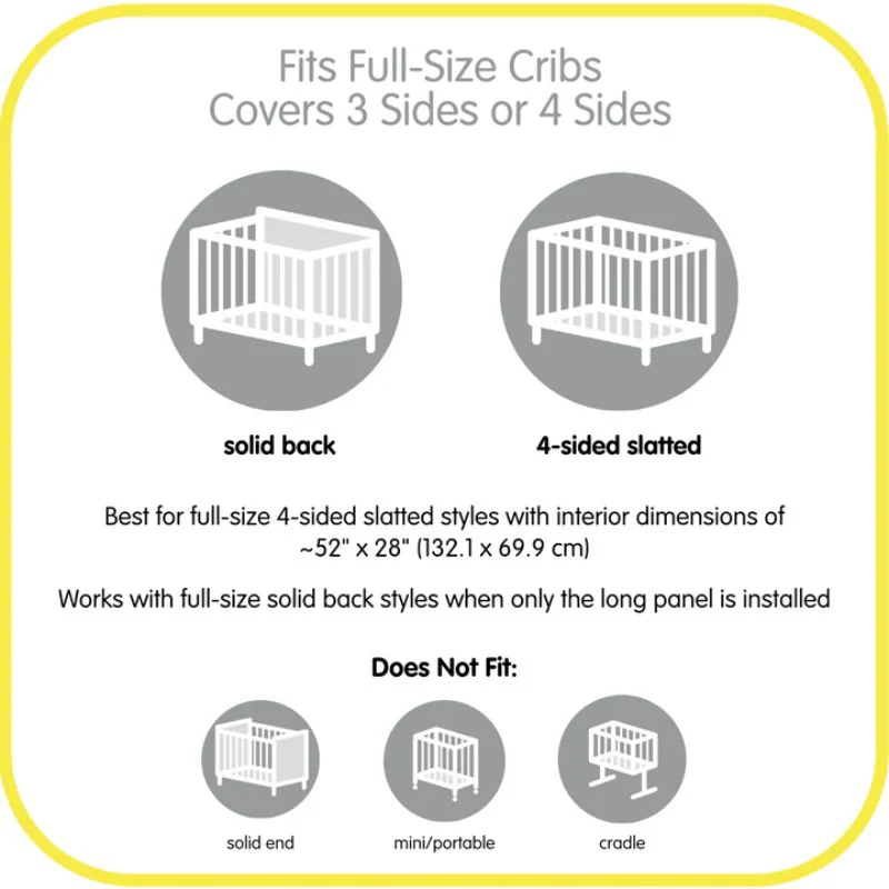 Breathable Mesh Crib Liner - Image 7