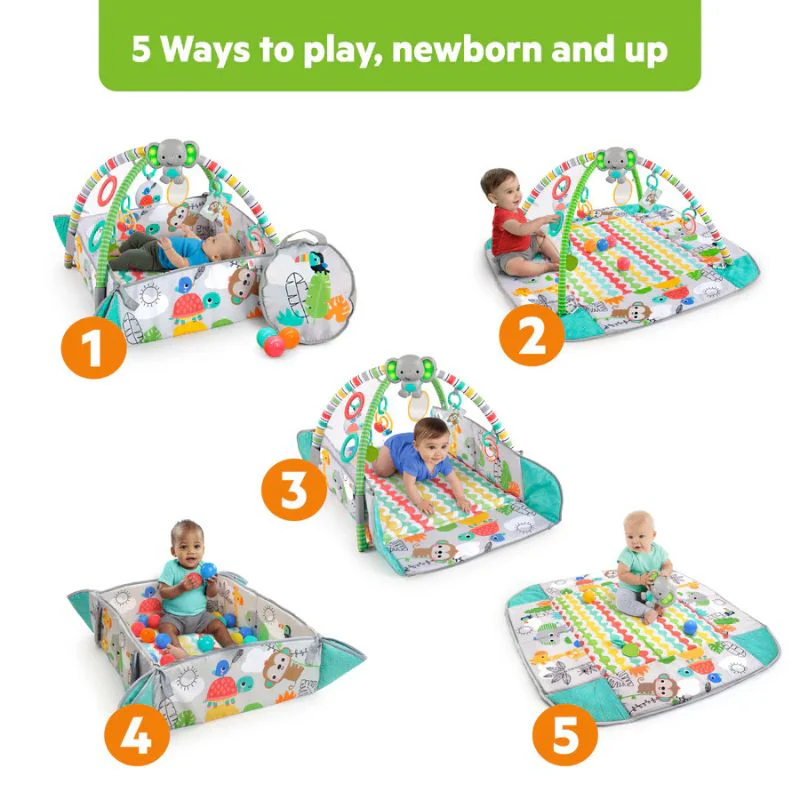 5-in-1 Your Way Ball Play Baby Activity Gym & Ball Pit - Image 7