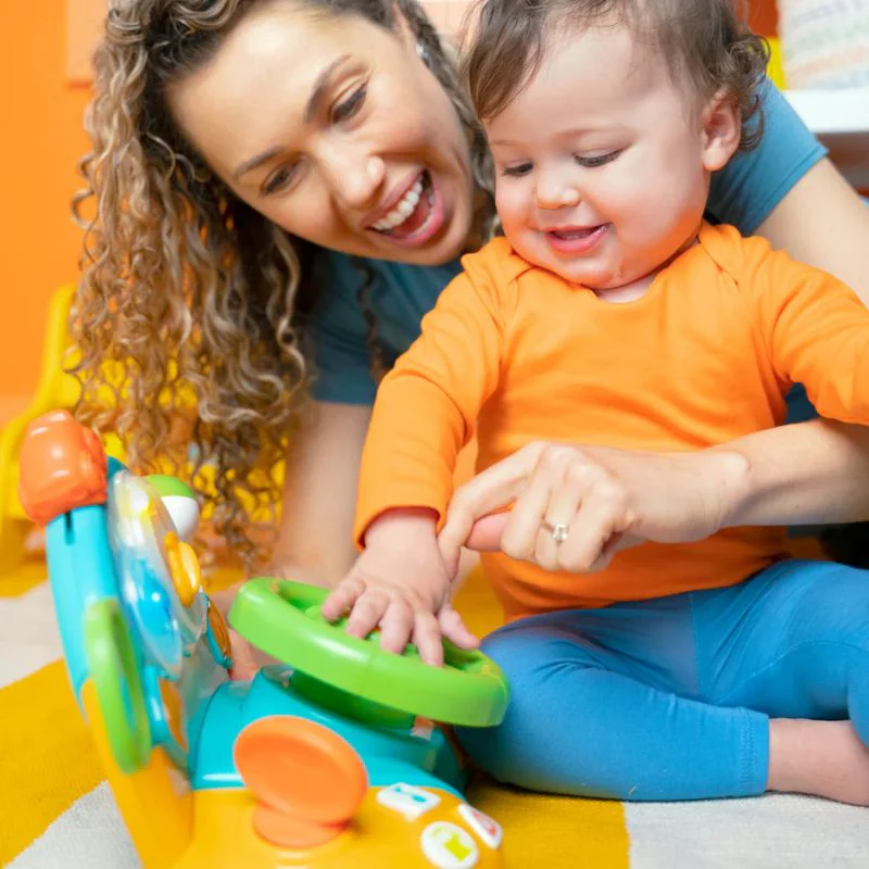 Lights & Colors Driver Steering Wheel Baby Toy - Image 6