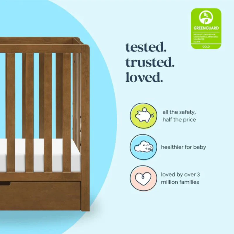 Colby 4-in-1 Convertible Mini Crib with Trundle - Image 25
