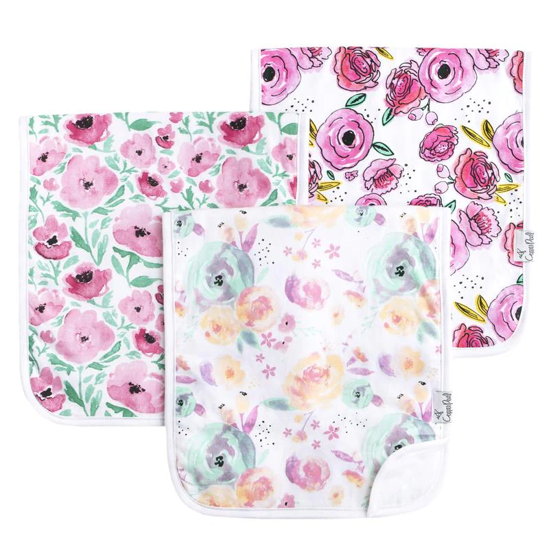 Premium Burp Cloths - 3 Pack - Image 3