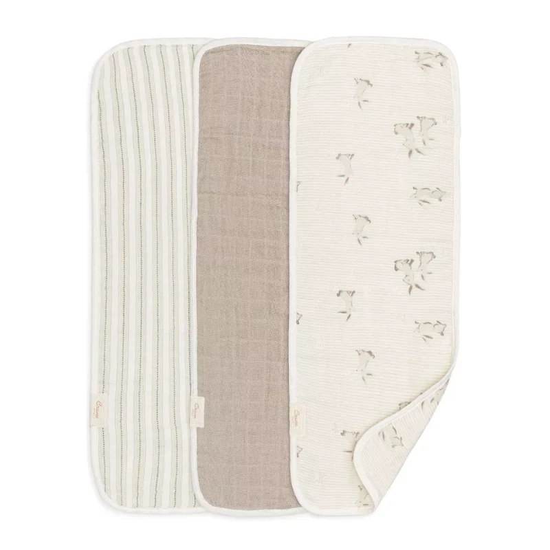 Burp Cloth Set - 3 Pack - Image 19