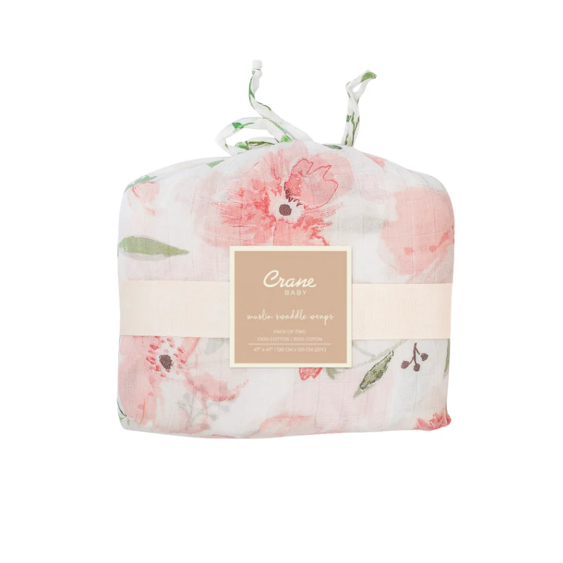 Muslin Swaddle Blankets - 2 Pack - Image 6