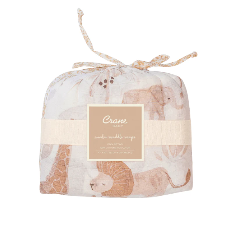 Muslin Swaddle Blankets - 2 Pack - Image 7