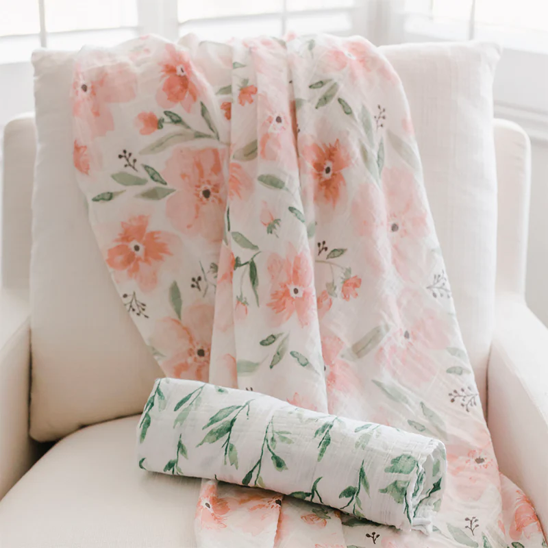 Muslin Swaddle Blankets - 2 Pack - Image 9