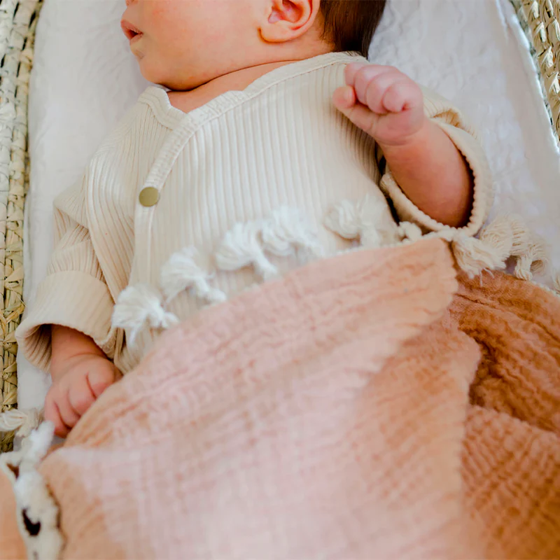 Tassel Muslin Blanket - Image 9