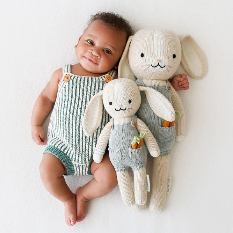 Hand-Knit Animal Doll Collection - Image 18