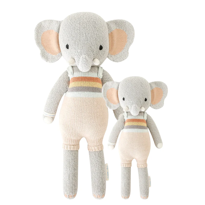 Hand-Knit Animal Doll Collection - Image 2