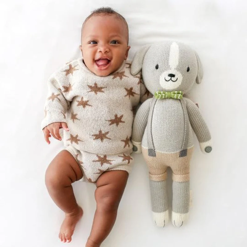 Hand-Knit Animal Doll Collection - Image 29