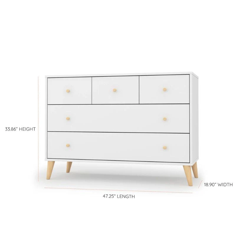 Austin 5-Drawer Nursery Dresser - Image 13