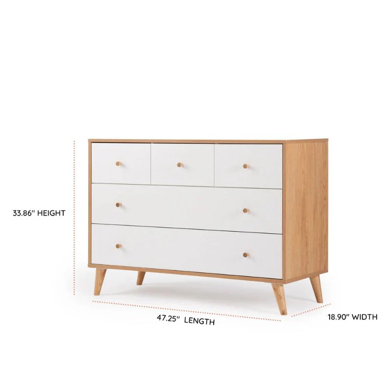 Austin 5-Drawer Nursery Dresser - Image 8