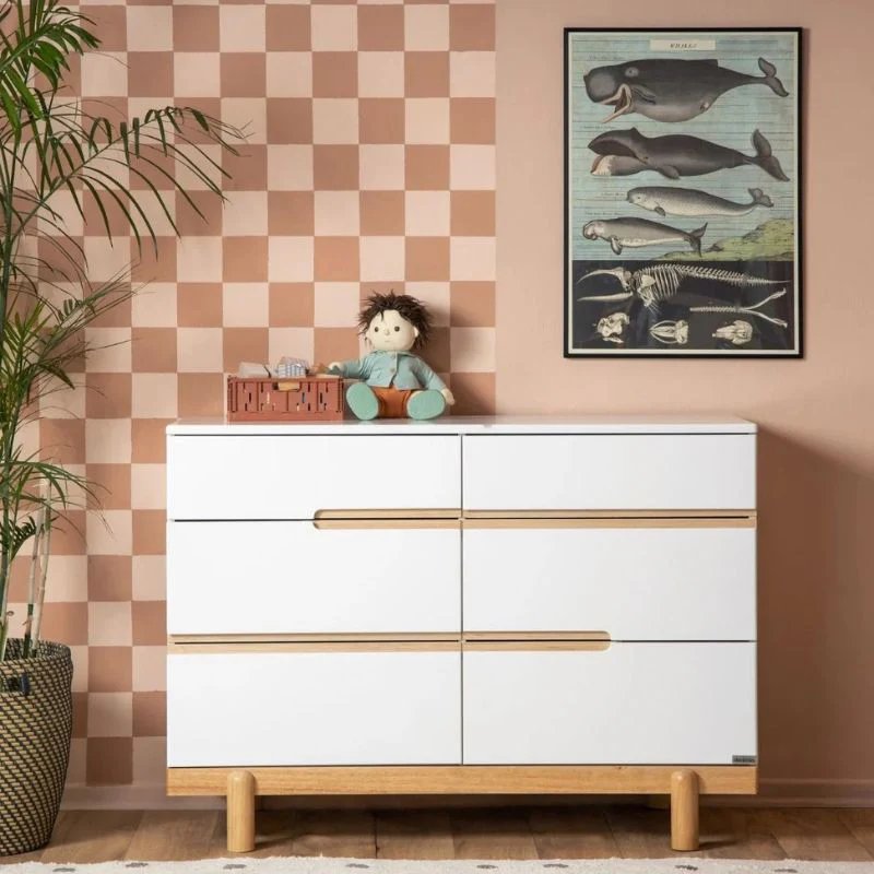 Bliss 6-Drawer Nursery Dresser - Image 14