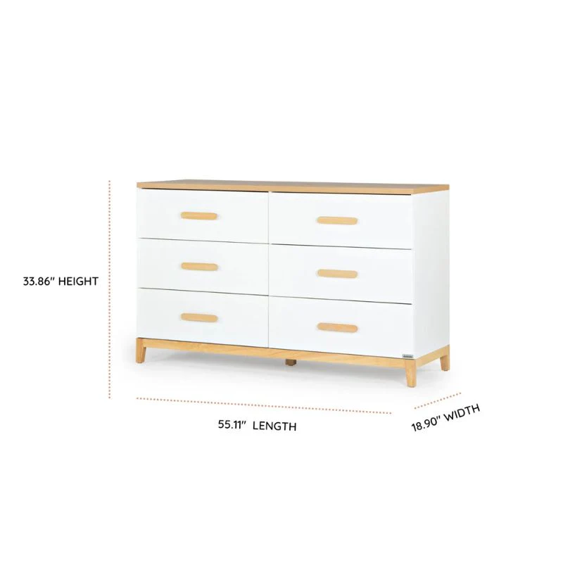 LaLa Big 6-drawer Dresser - Image 5