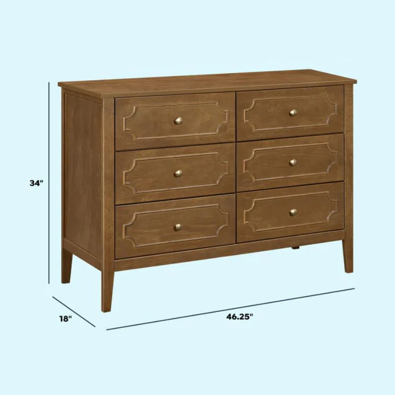 Chloe Regency 6-Drawer Dresser - Image 5